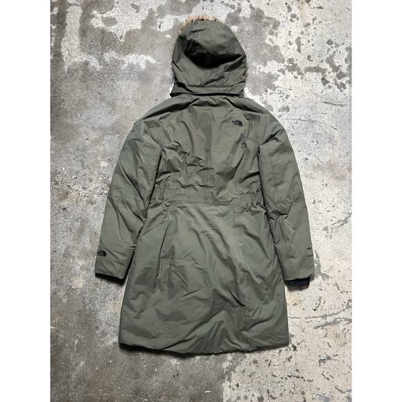 THE NORTH FACE ARCTIC DOWN "550" DRYVENT JACKET / PARKA / WOMAN SZ M - Picture 2 of 10